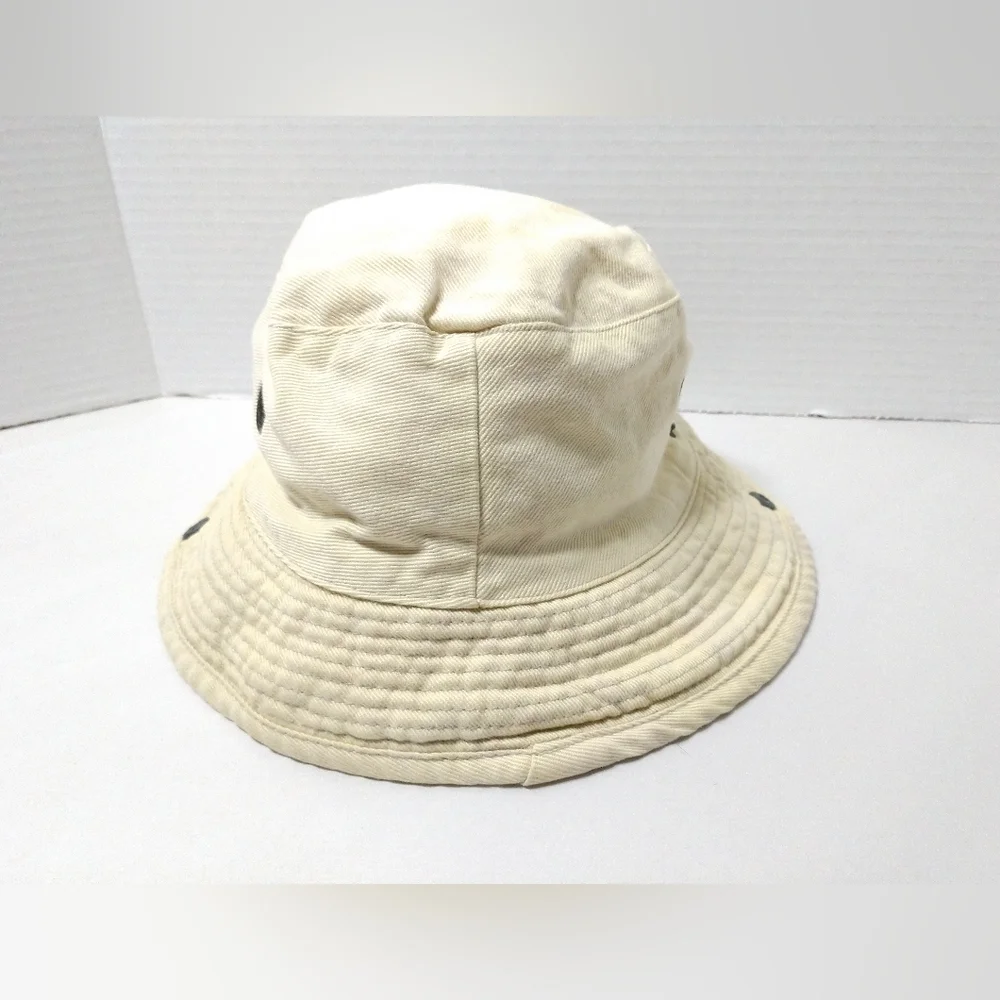 Child's Morro Bay Bucket Hat Yellow Cotton Canvas